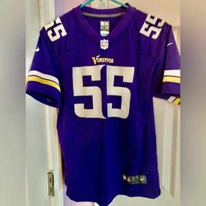 Nike On Field Anthony Barr #55 Youth Jersey Size Large New Without Tags